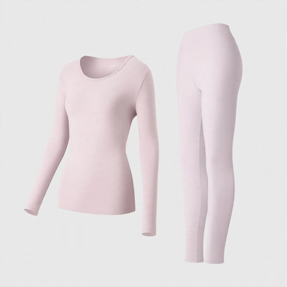 Antibacterial cotton thermal underwear set