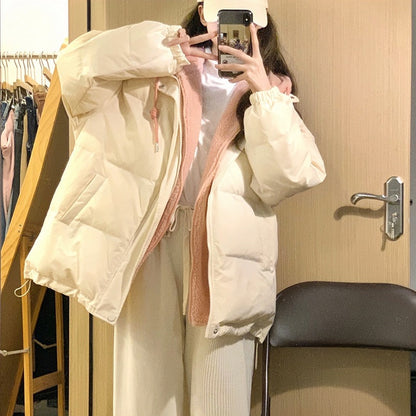 Women’s quilted jacket, oversized fit, padded