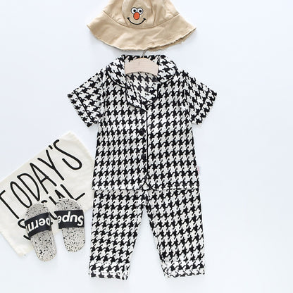 Kids' summer pajamas, short sleeves