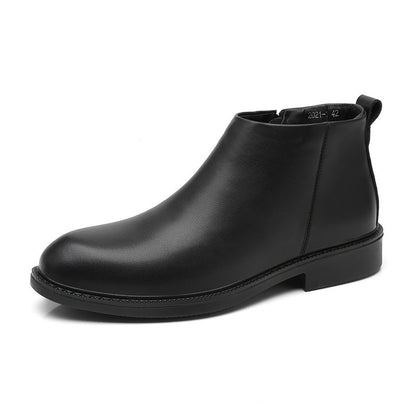 Men's Chelsea boots, PU leather, non-slip, lined