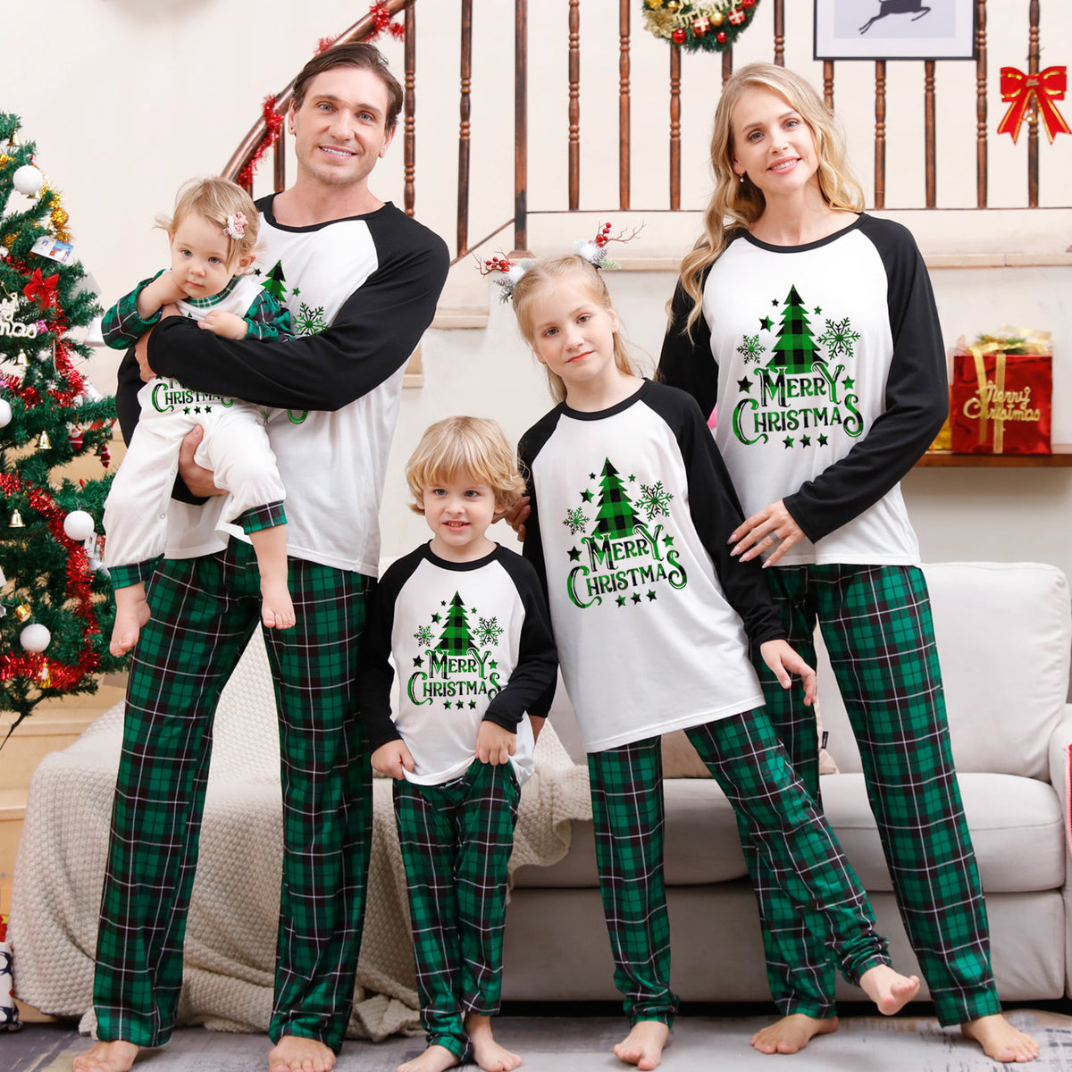 Christmas pajama set for the whole family
