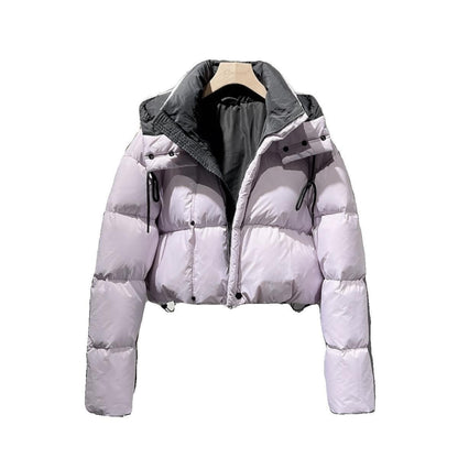 Women's Quilted Jacket, Removable Hood, Padded