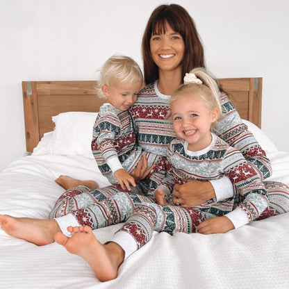 Family Pajama Set, festive design for the whole family
