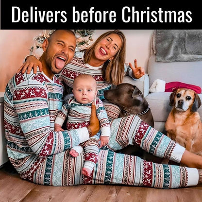 Festive sleep pants for the family