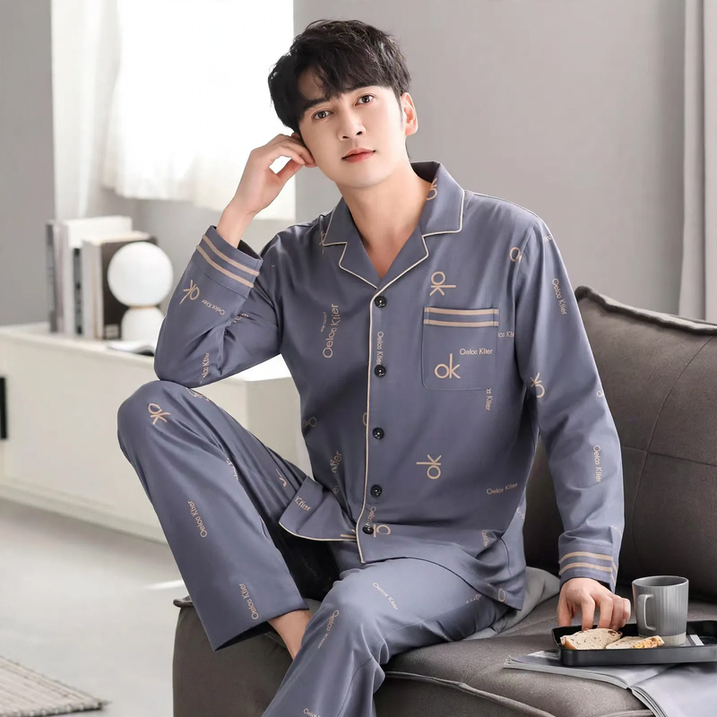 Men's Pajama Set, Cotton, Versatile