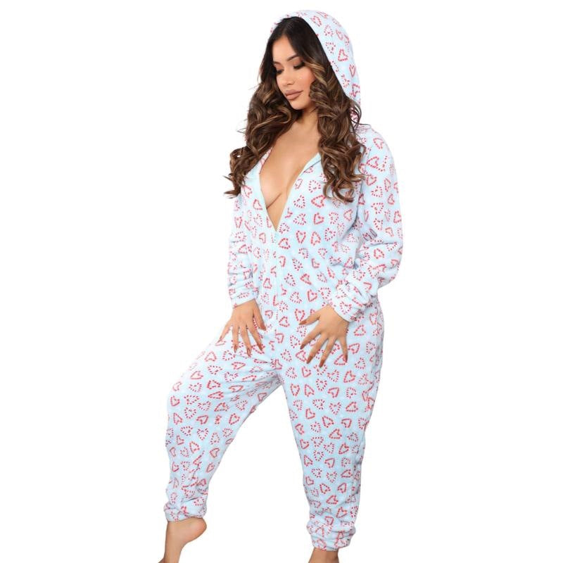 Christmas Onesie made of flannel F 19045