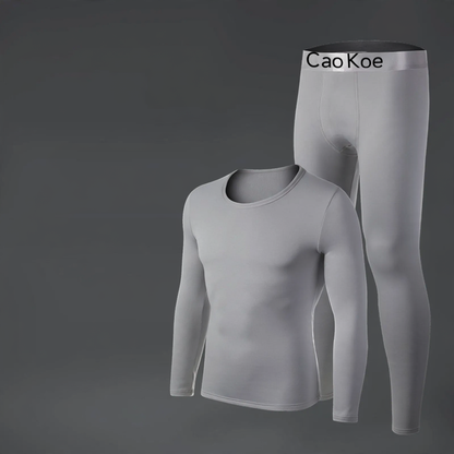 Padded men's thermal underwear set