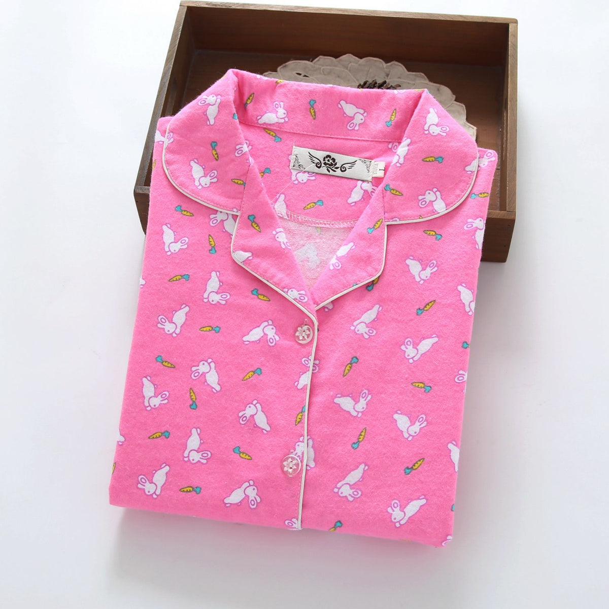 Women's loungewear, cotton flannel, warming