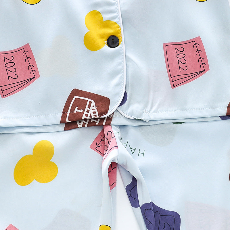 Kids' summer pajamas, short sleeves