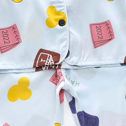 Kids' summer pajamas, short sleeves