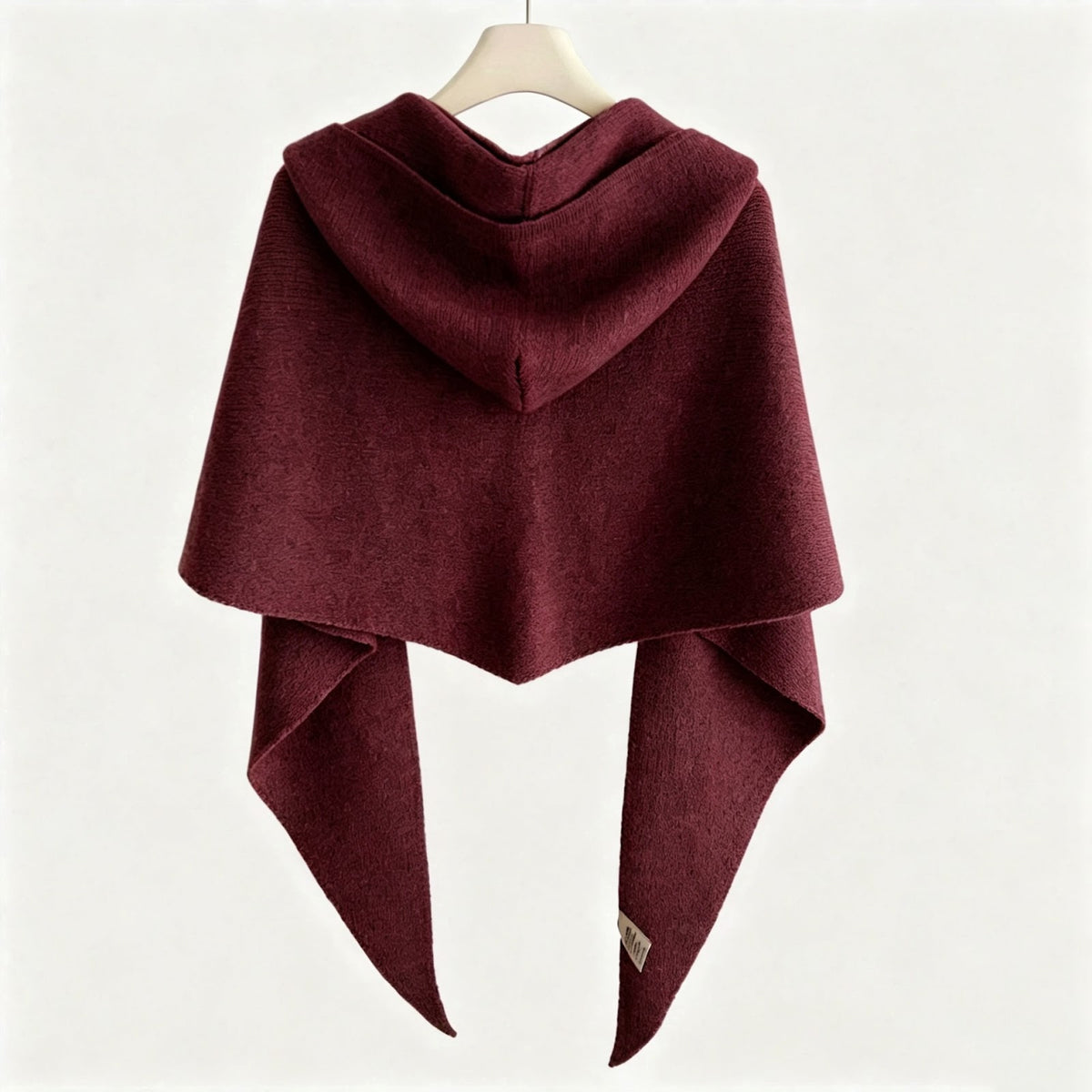 Triangle scarf with wool content, warming