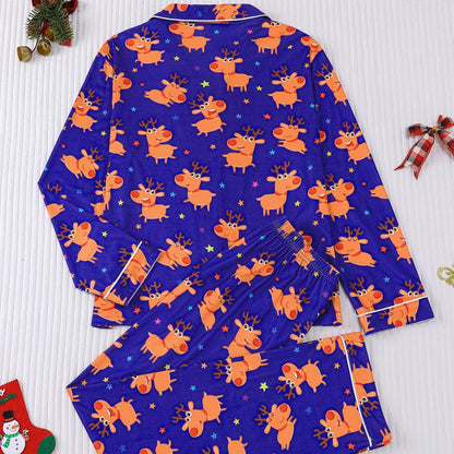 Women's Pajamas, Long Sleeve, Christmas Design