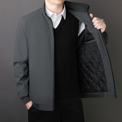 Padded men's winter jacket for everyday use