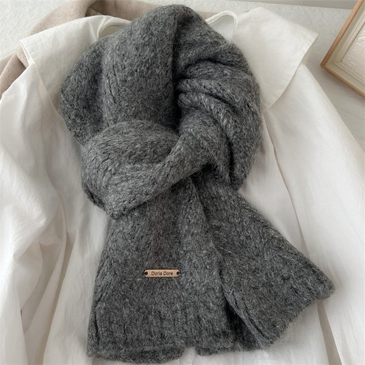 Alpaca wool scarf, 163 cm