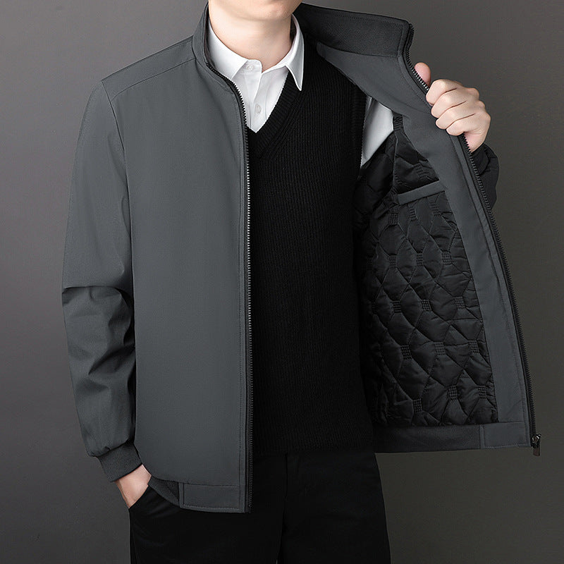 Padded men's winter jacket for everyday use
