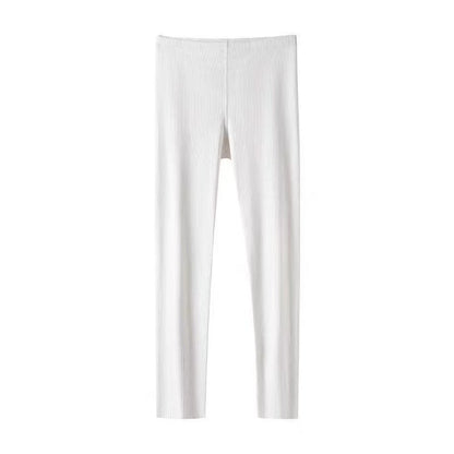 Elastic thermal underwear set for women