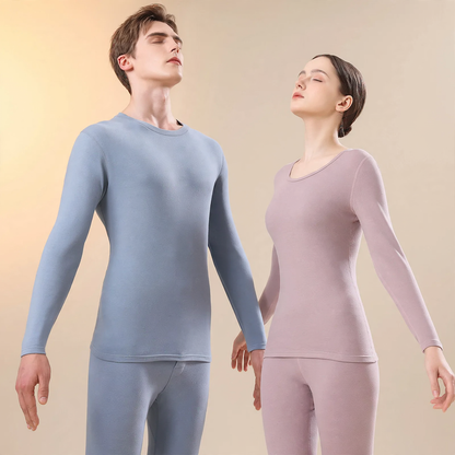 Padded cotton thermal set for women and men