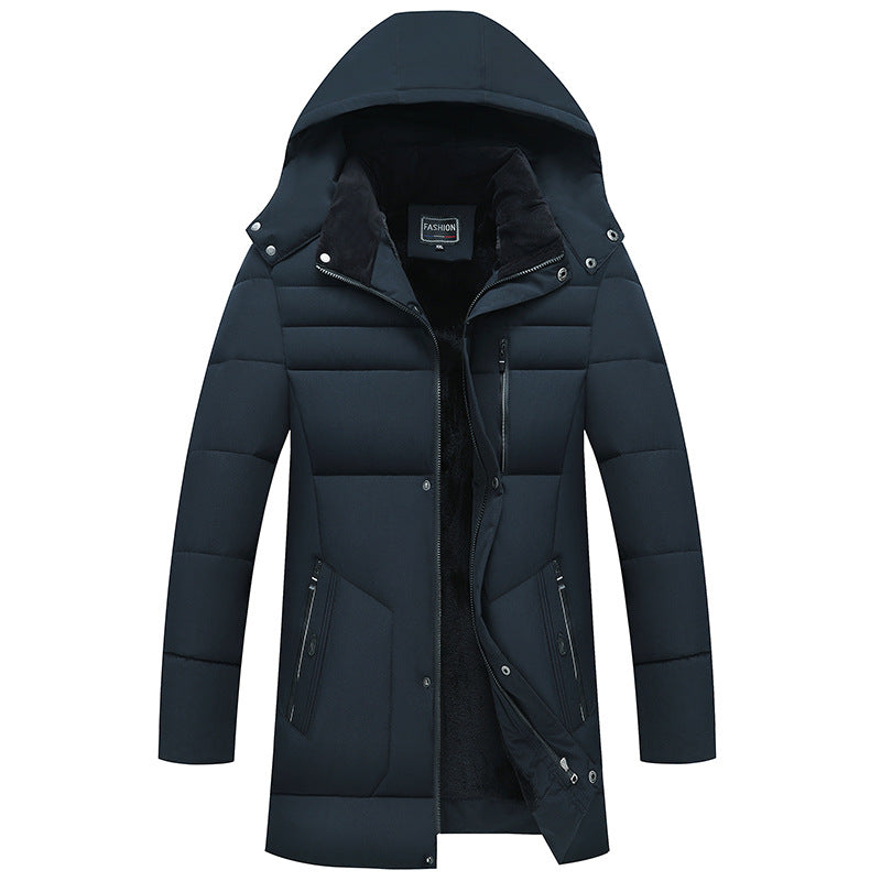 Padded men's winter jacket for everyday use