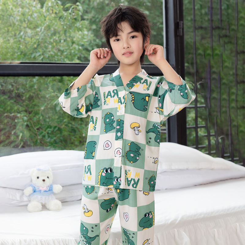 Lightweight children's pajamas for summer