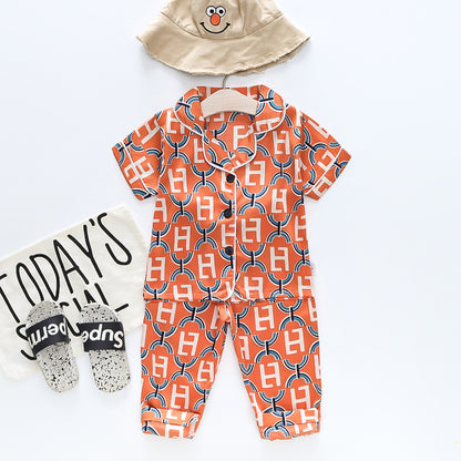 Kids' summer pajamas, short sleeves