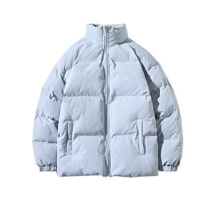 Unisex quilted jacket, loose fit, lined