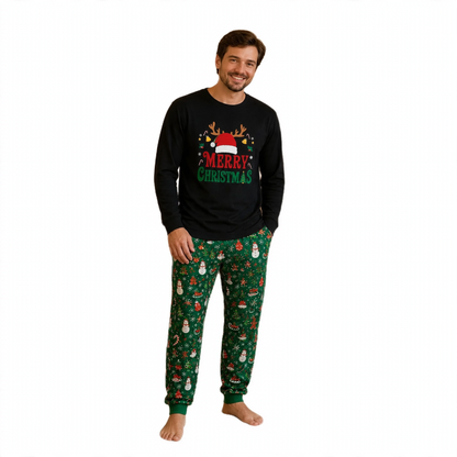 Christmas Family Pajama Set, printed