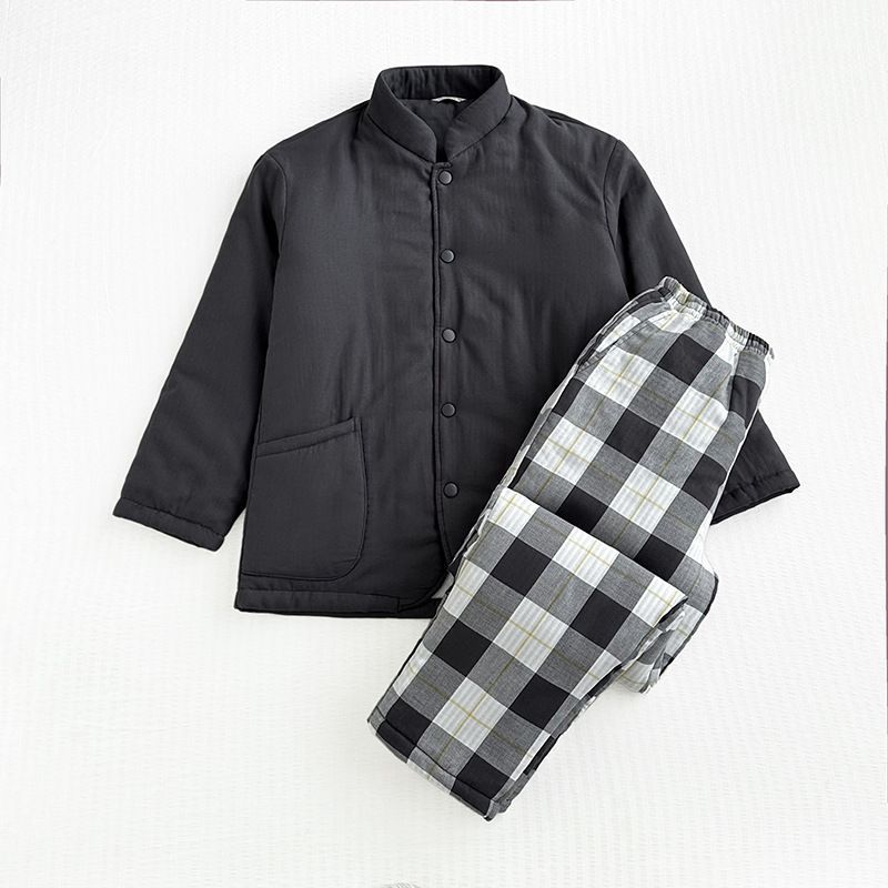 Padded cotton house suit, Japanese style