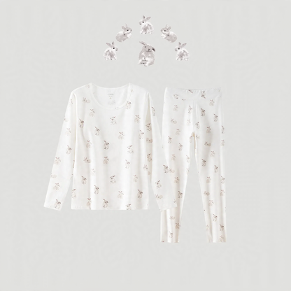 Women's Thermal Set, Cotton, Printed