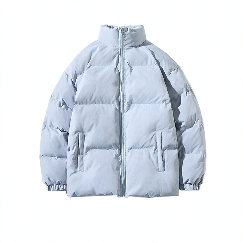 Unisex quilted jacket, loose fit, padded