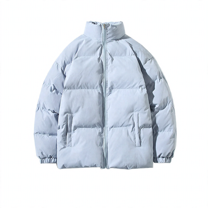 Unisex quilted jacket, loose fit, padded