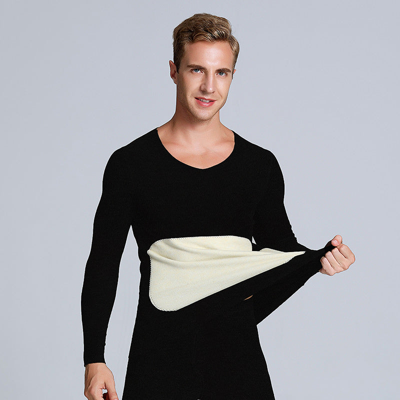 Self-heating thermal underwear set