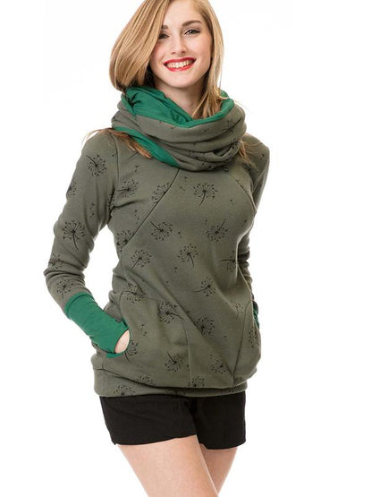 EVA-US | Maternity Chaps, Nurse Sweatshirts, Floral Print, Bags, Zipper, Nursing Clothing