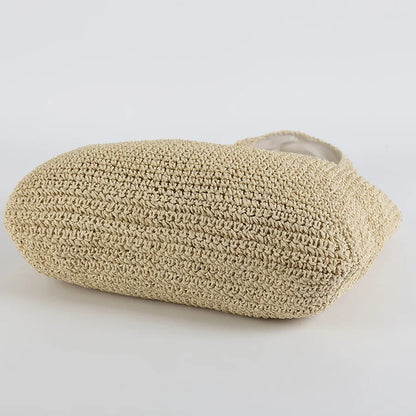 Marlene™ - Elegant Straw Beach Bag