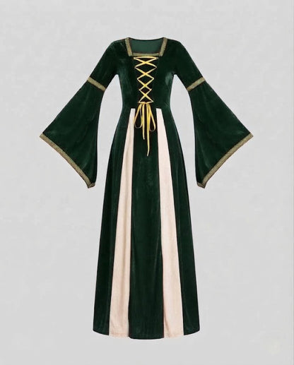 Women Medieval Wizard Dress EVA-US