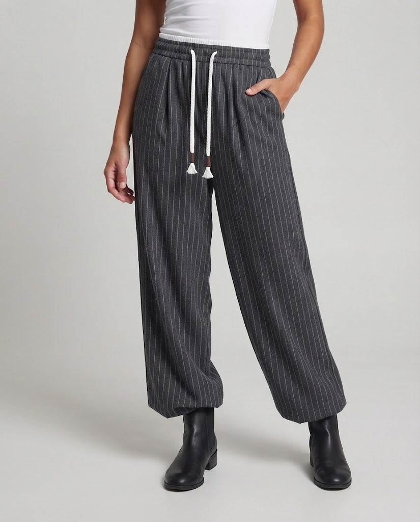 Ladies Casual, Wide Balloon Pants EVA-US