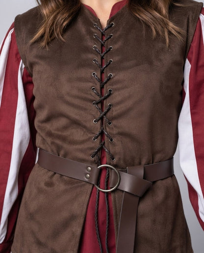 Women's Casual Lace-Up Vest EVA-US