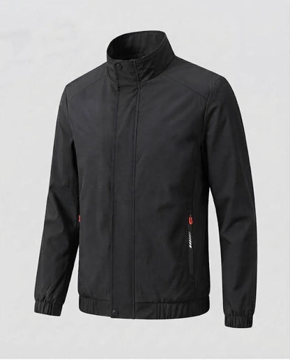 Men's Fashion Transition Jacket with Practical Zipper Pockets EVA-US