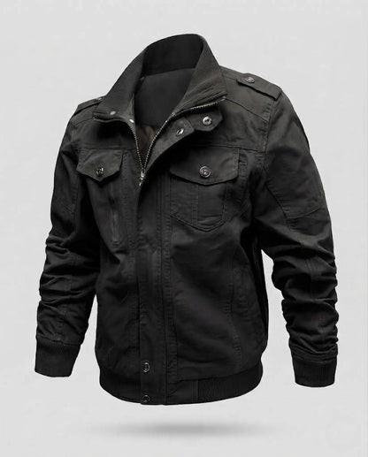Men's Casual Utility Jacket with Practical Pockets EVA-US