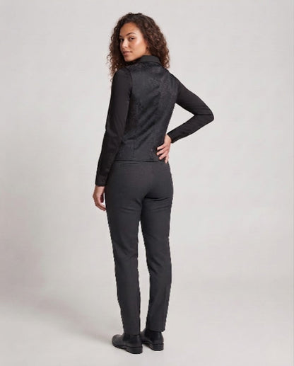 Women elegant waistcoat with elaborate embellishments EVA-US