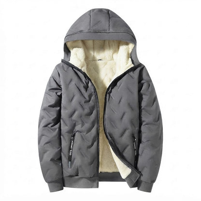 Men's Warm Padded Jacket with Hood EVA-US