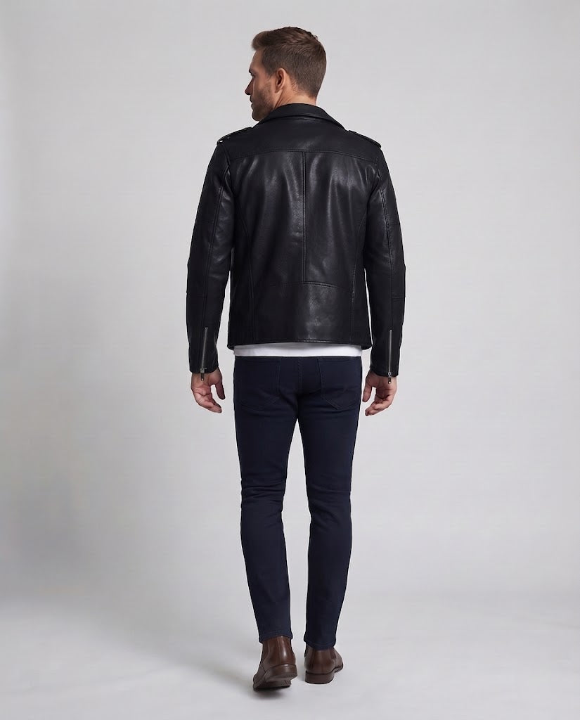 Men's Fashion Biker Jacket EVA-US