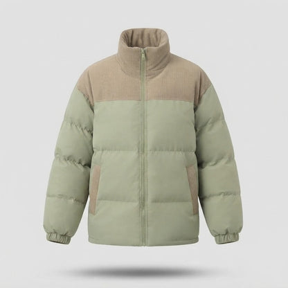 Women's Stylish Down Jacket with High Collar EVA-US