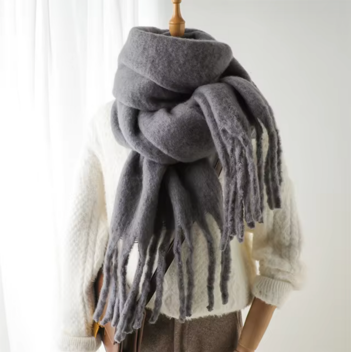 EVA-US | Cashmere Winter Scarf