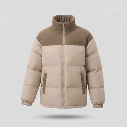 Women's Stylish Down Jacket with High Collar EVA-US