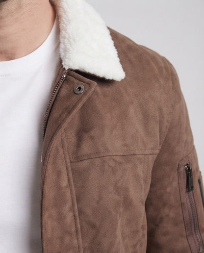 Men's Fleece Lined Wind Jacket EVA-US