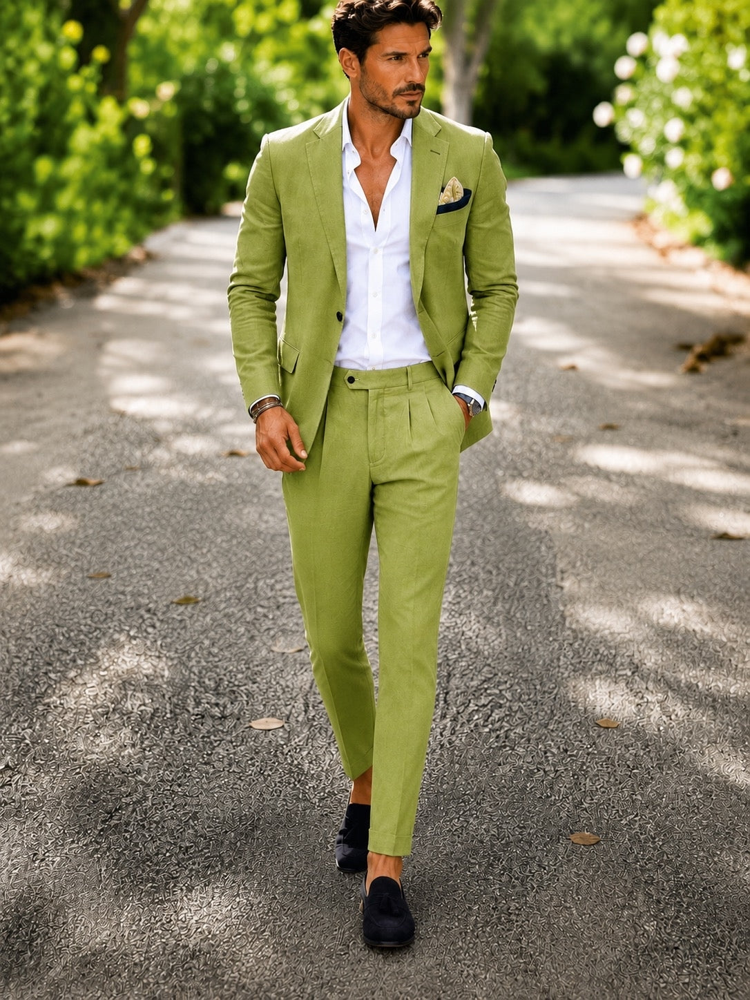 Men's Summer Suit 2-Piece – Blazer & Trousers
