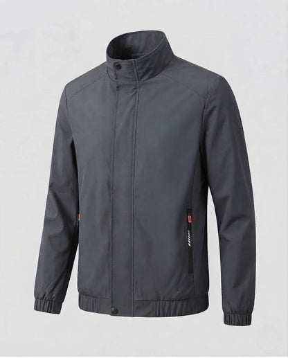 Men's Fashion Transition Jacket with Practical Zipper Pockets EVA-US