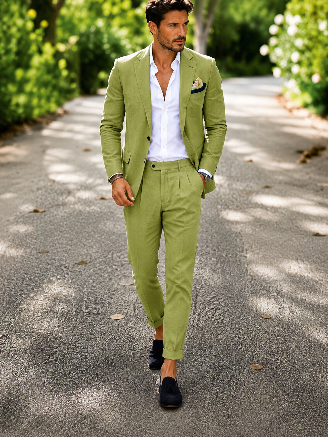 Men's Summer Suit 2-Piece – Blazer & Trousers