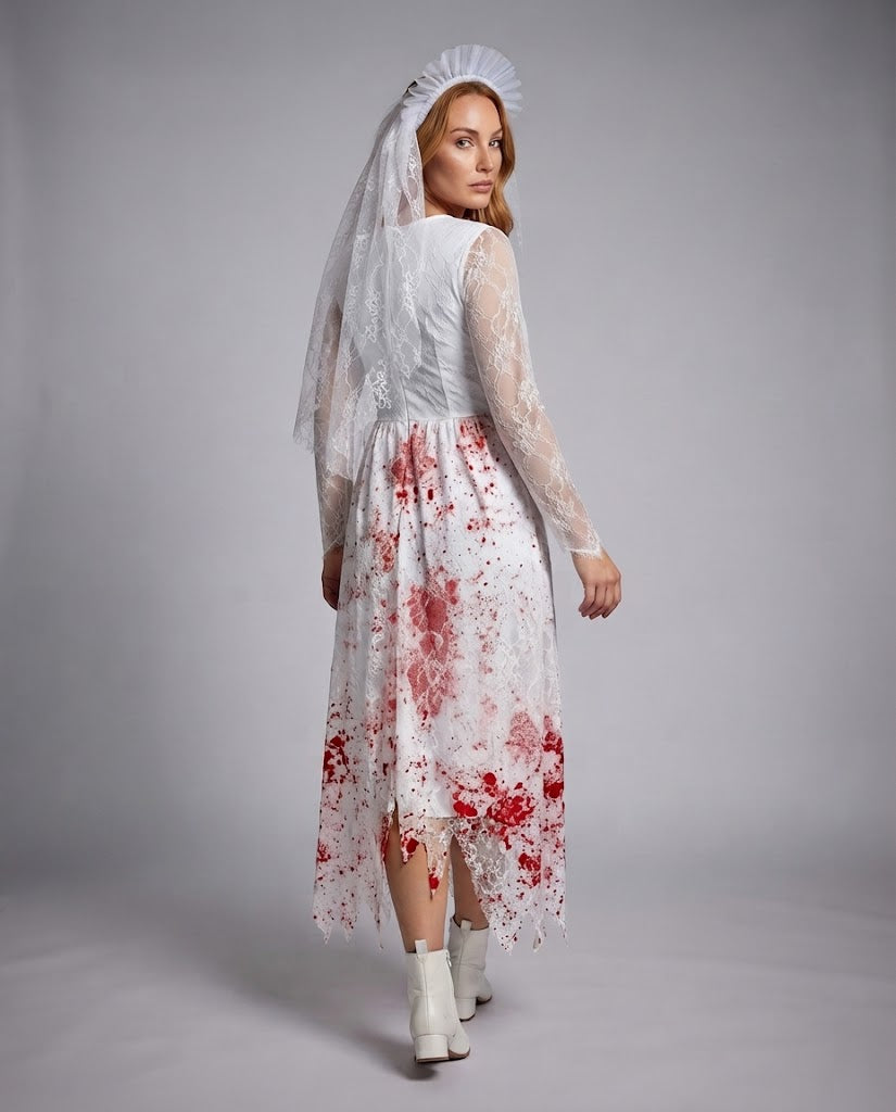 Women's Scary Nurse Costume EVA-US