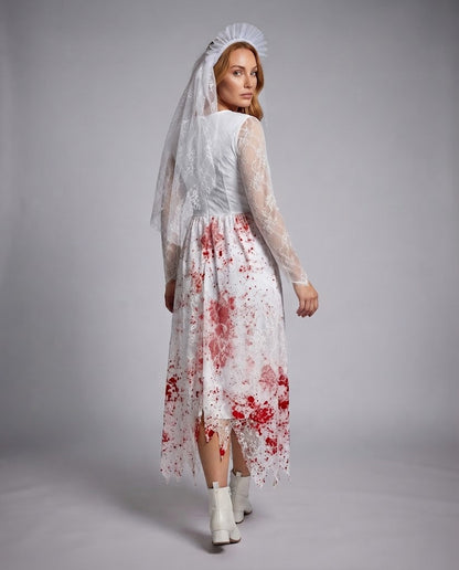 Women's Scary Nurse Costume EVA-US